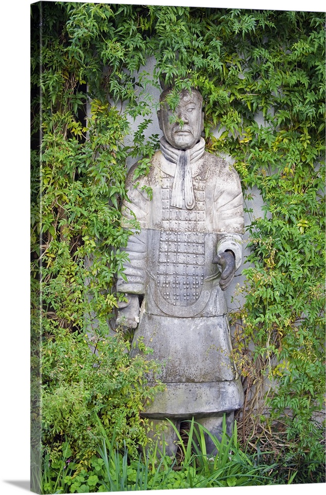 Asia, Japan. Kyoto, Sagano, Terracota Warrior.