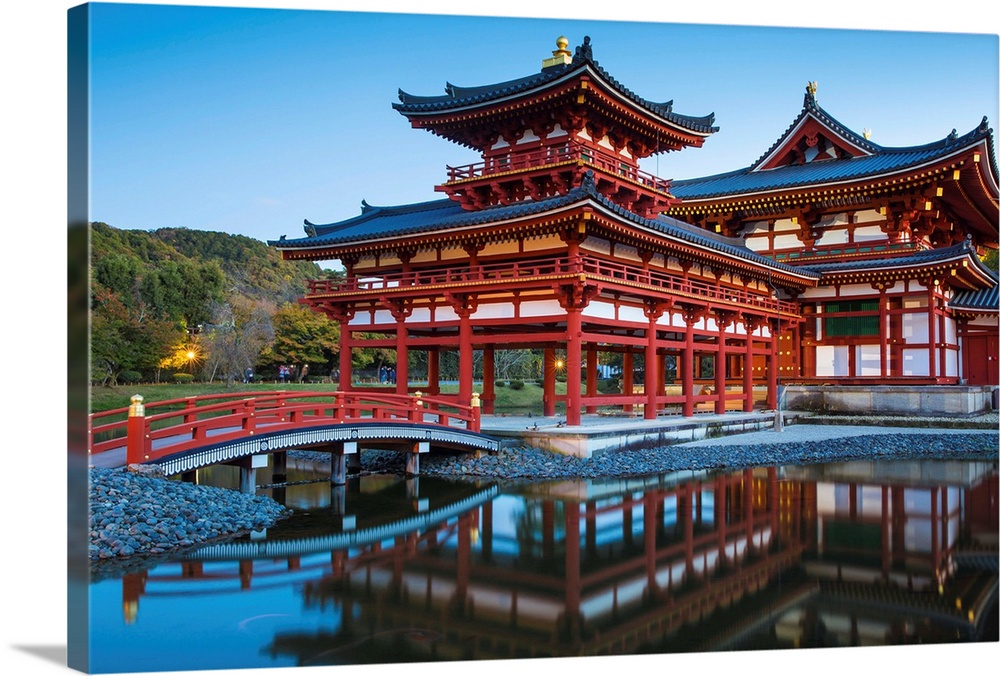 Japan, Kyoto, Uji, Byodoin Temple.