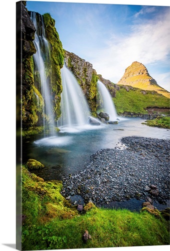 Kirkjufell Mountain, Snaefellsnes peninsula, Iceland | Great Big Canvas