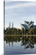 image thumbnail of South East Asia, Malaysia, Kuala Lumpur, Petronas Towers and Istana Budaya National Theatre, Lake Titiwangsa.
