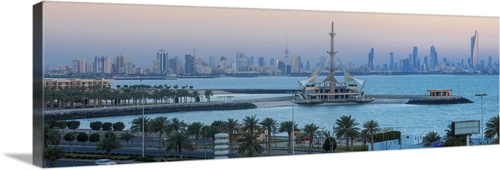 Kuwait, Kuwait City, Salmiya, Marina Waves Leisure complex - a three-storey leisure complex specialising in land and sea a...
