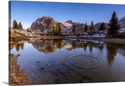 Lake Limedes, province of Belluno, Veneto, Italy