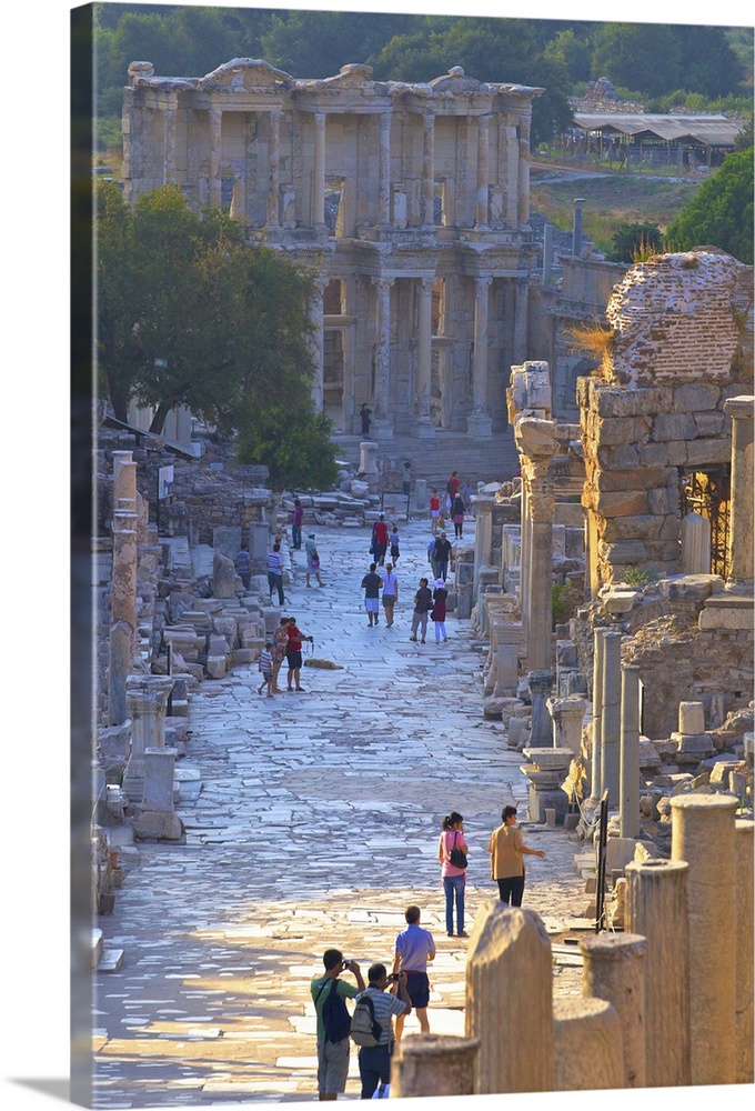 Library of Celsus, Ephesus, Turkey, Asia.