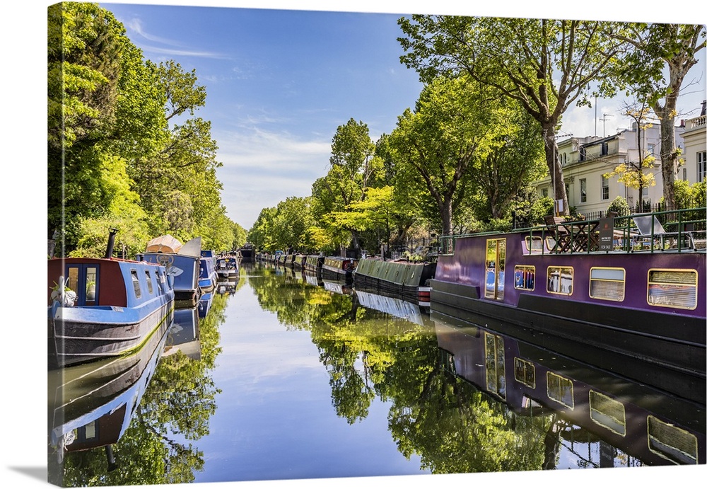 Little Venice, Maida Vale, City of Westminster, London, England, UK