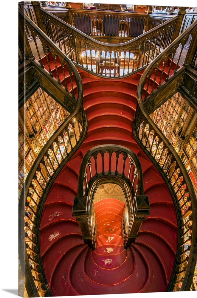 Livraria Lello and Irmao bookstore or Lello bookstore is one of the oldest in Portugal and is rated among the top bookstor...