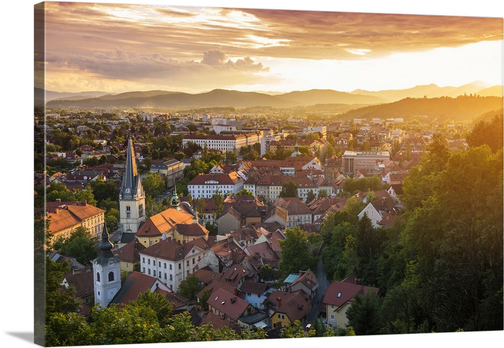 Ljubljana, Slovenia, East Europe.