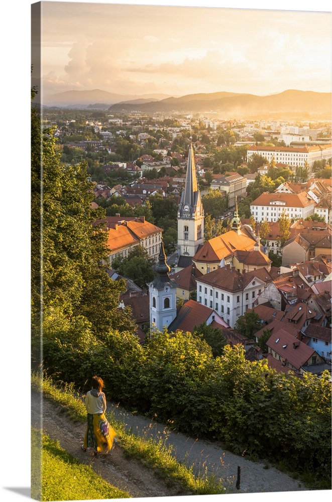 Ljubljana, Slovenia, East Europe.