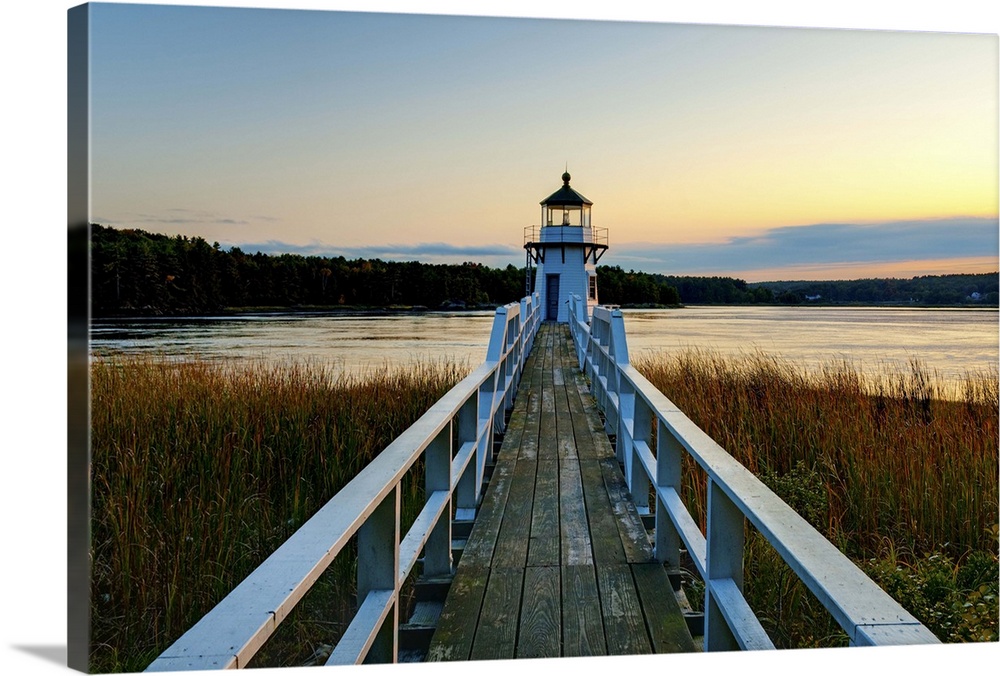 USA. Maine. Doubling Point Light.