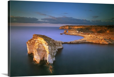 Maltese Islands, Gozo, Dramatic scenery in Dwejra