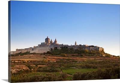 Maltese Islands, The old capital of Mdina with the Cathedral dominating the skyline