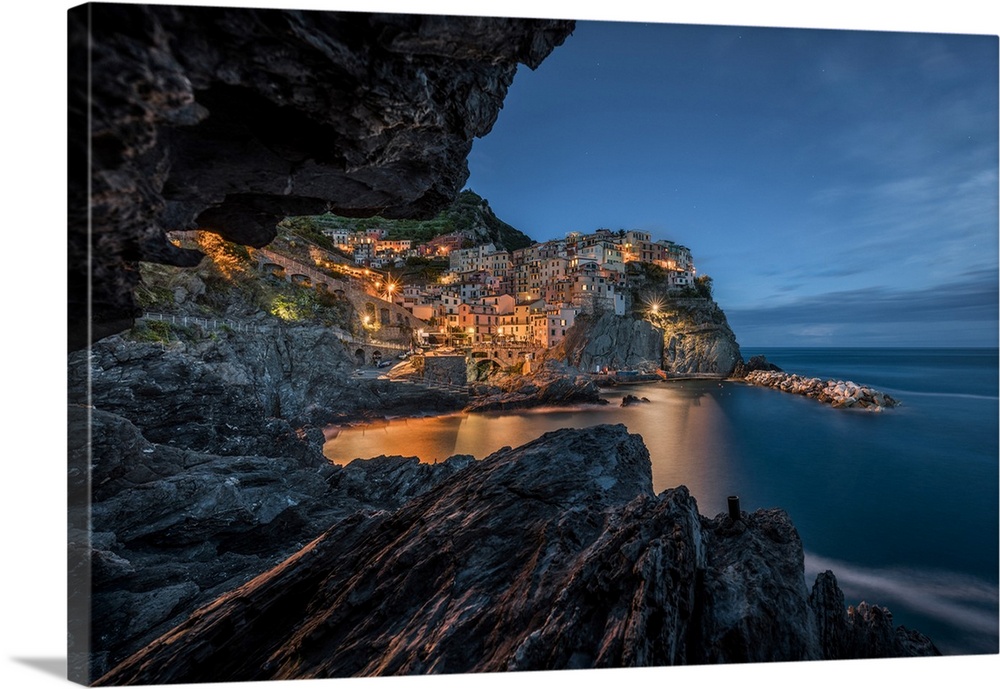 Manarola, Cinque Terre National Park, municipality of Riomaggiore, La Spezia province, Liguria, Italy