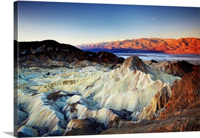 Manly Beacon, Death Valley National Park, California, Usa