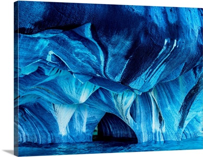Marble Cathedral, General Carrera Lake, Puerto Rio Tranquilo, Patagonia, Chile