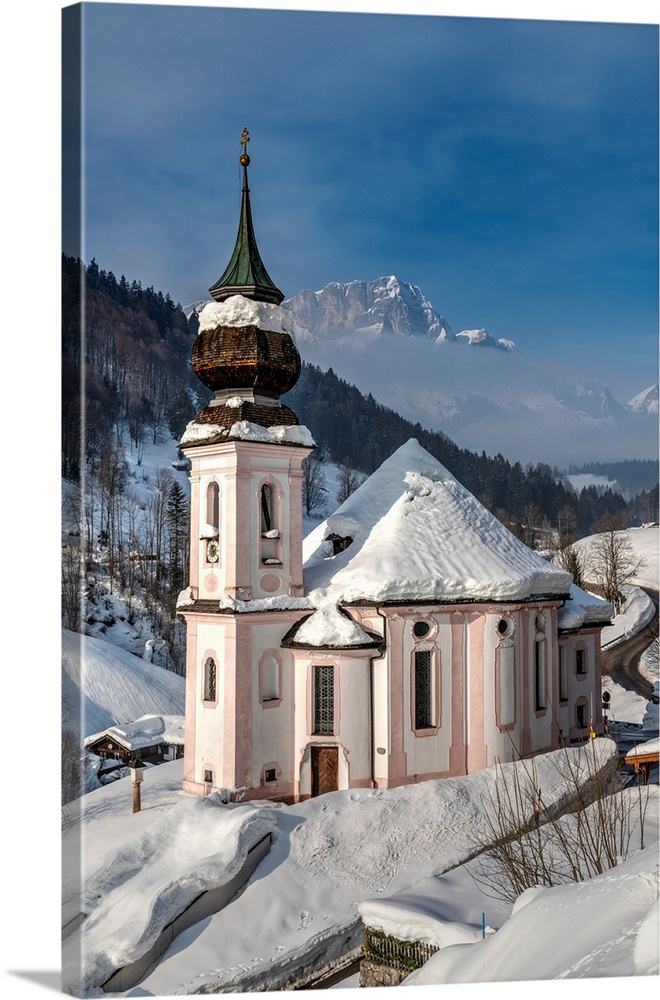 Maria Gern church, Berchtesgaden, Bavaria, Germany.