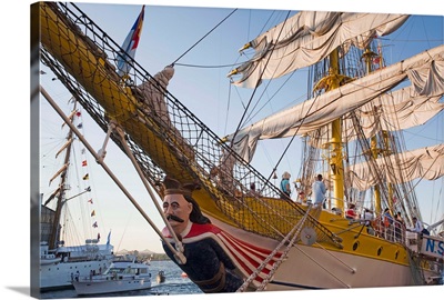 Massachusetts, Boston, Sail Boston Tall Ships Festival, Romanian tall ship