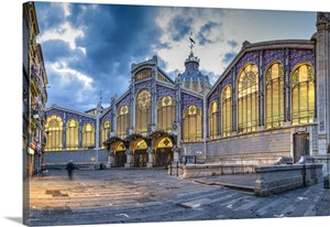 Mercado Central Covered Market, Valencia, Comunidad Valenciana, Spain image thumbnail