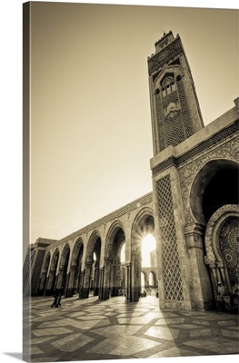 Morocco, Casablanca, Mosque of Hassan II