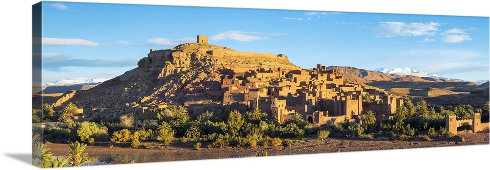 Morocco, Sous-Massa (Sous-Massa-Draa), Ouarzazate Province. Ksar of Ait Ben Haddou (Ait Benhaddou).
