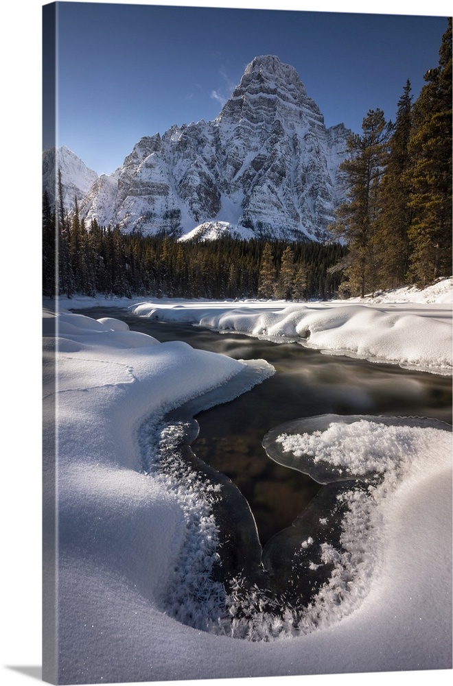 Mount Chephren, Banff National Park, Alberta, Canada