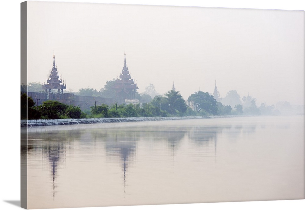 South East Asia, Myanmar, Mandalay, Mandalay Palace.