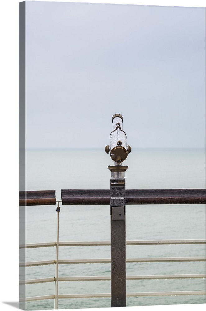 Netherlands, Scheveningen, De Pier, Scheveningen Pier, telescope.