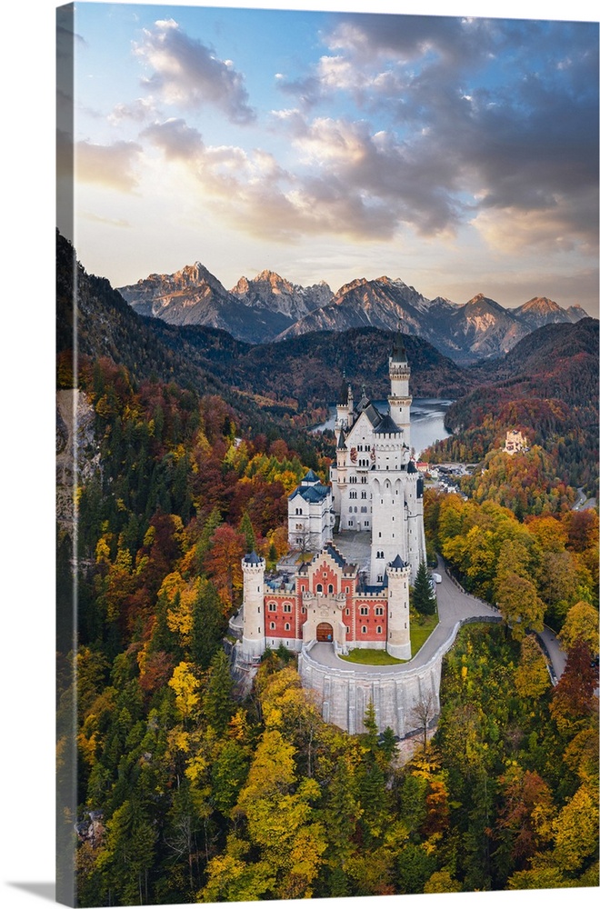 Neuschwanstein castle, Schwangau, Bavaria, Germany. Bavaria, Western Europe, Germany.