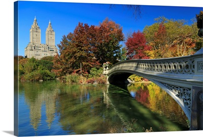 New York City, Manhattan, Central Park, Bow Bridge