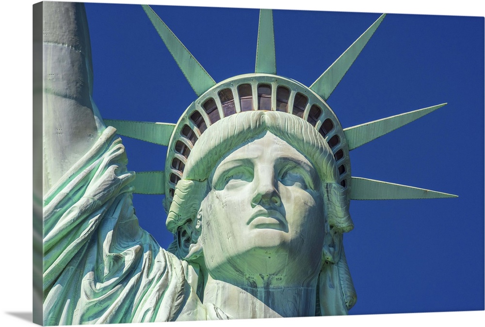 USA, New York, Manhattan, Liberty Island, Statue of Liberty.