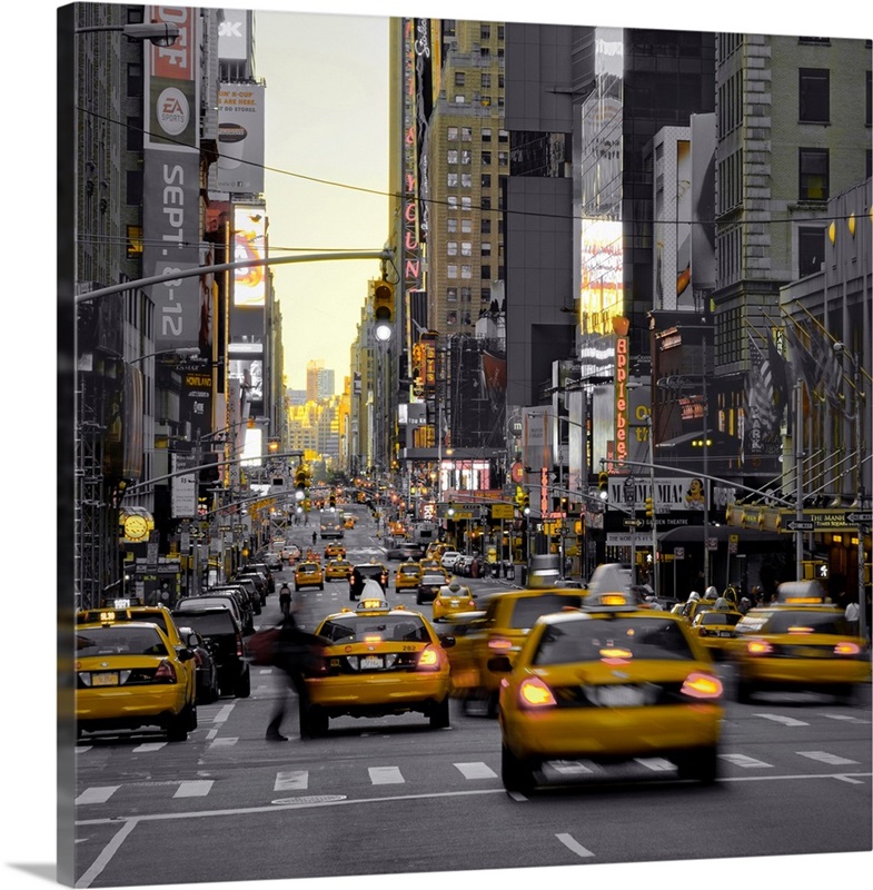 New York, Manhattan, Midtown, 7th Avenue | Great Big Canvas