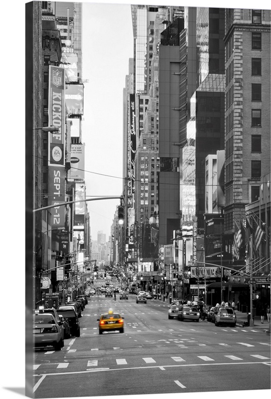 New York, Manhattan, Midtown, 7th Avenue Wall Art, Canvas Prints ...