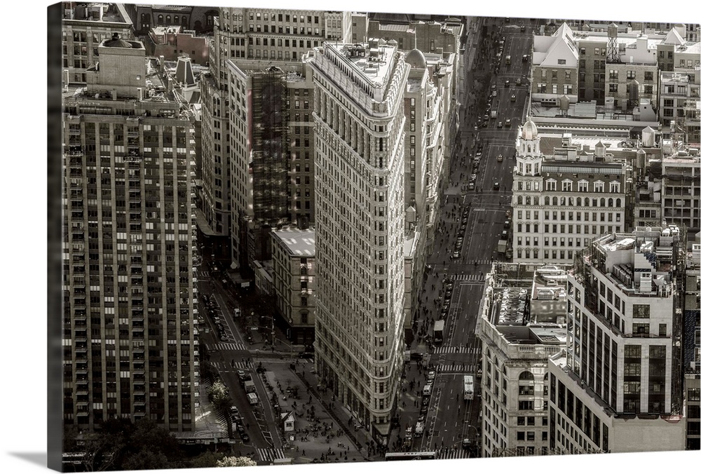 USA, New York, Manhattan, Midtown, The Flatiron Building.