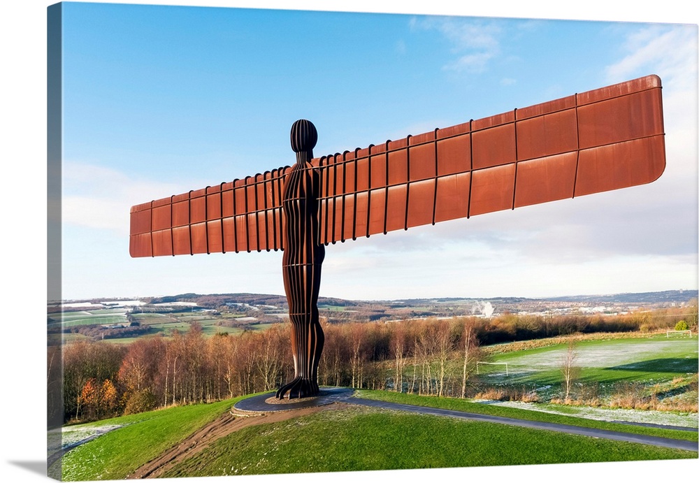 United Kingdom, North East England, Tyne And Wear, Gateshead, Angel Of The North Sculpture