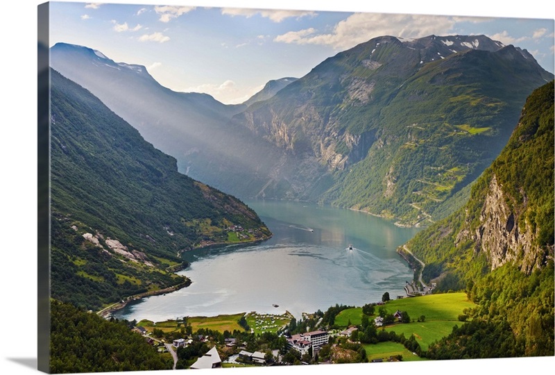 Norway, Western Fjords, Geiranger Fjord Great Big Canvas