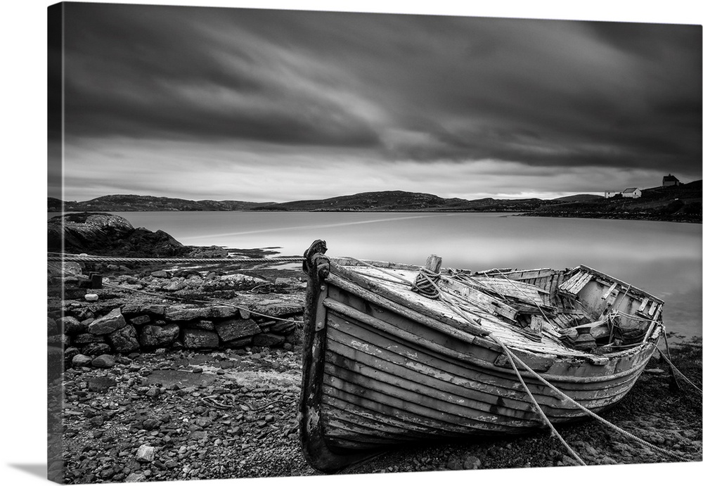 Old Boat, Isle Of Lewis, Outer Hebrides, Scotland