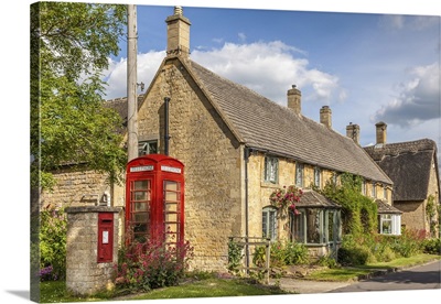 Old Houses In Broad Campden, Cotswolds, Gloucestershire, England