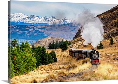 Old Patagonian Express La Trochita, Steam Train, Chubut Province, Patagonia, Argentina
