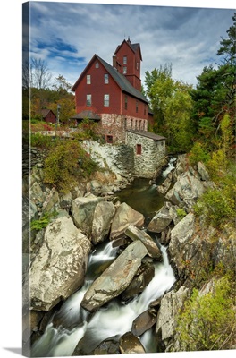 Old Red Mill, Jericho, Vermont,  New England