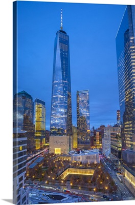 One World Trade Center and 911 Memorial, Lower Manhattan, New York City