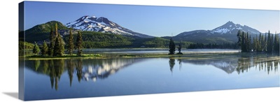 Oregon, Pacific Northwest, Central, Cascades, Deschutes County, Sparks Lake