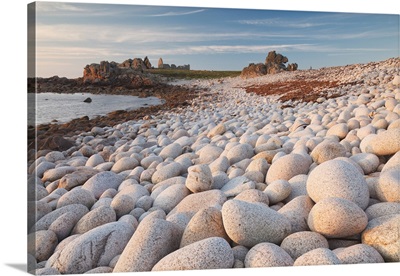 Ouessant island, Brittany, France, a beach near Pointe de Pern