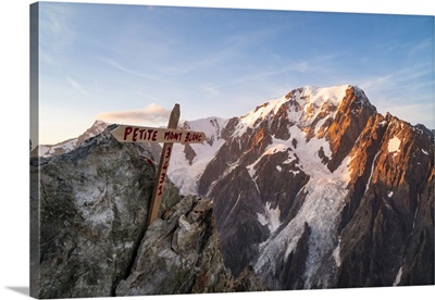 Petit Mount Blanc, Bivouac Rainetto, Veny Valley, Mount Blanc Group, Aosta Valley, Italy