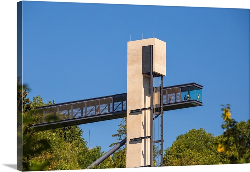 Pfaffenthal Glass Elevator Historic District And The Upper City Of