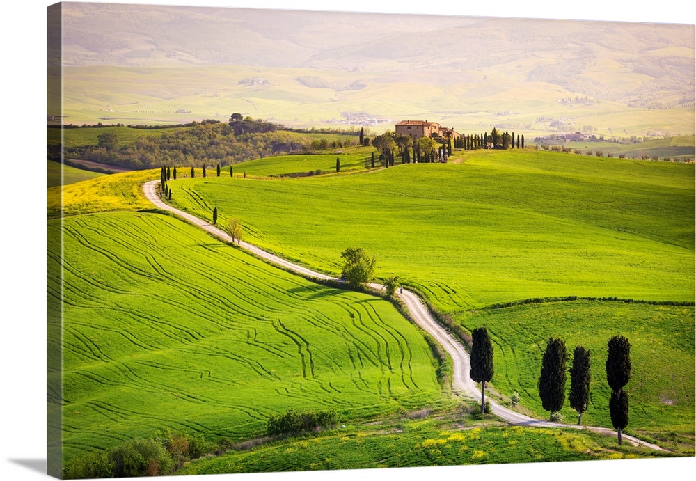 Pienza, Val d'Orcia, Tuscany.