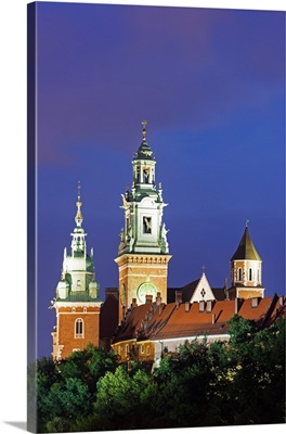 Poland, Malopolska, Krakow, Wawel Hill Castle and Cathedral, UNESCO site