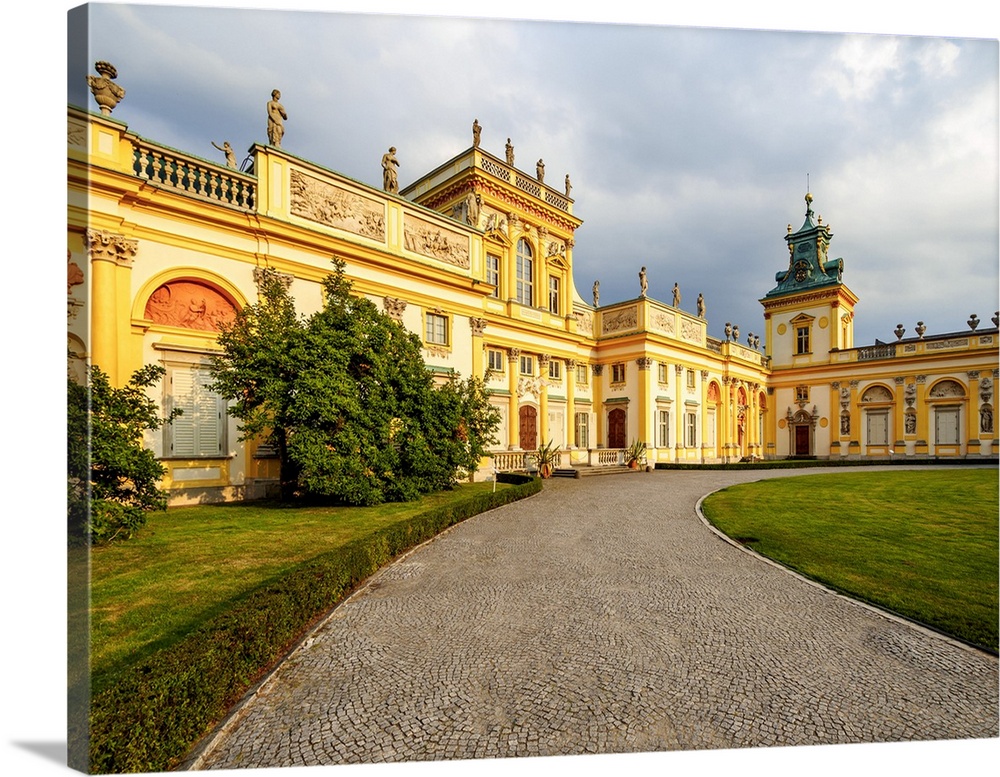 Poland, Masovian Voivodeship, Warsaw, Wilanow Palace.