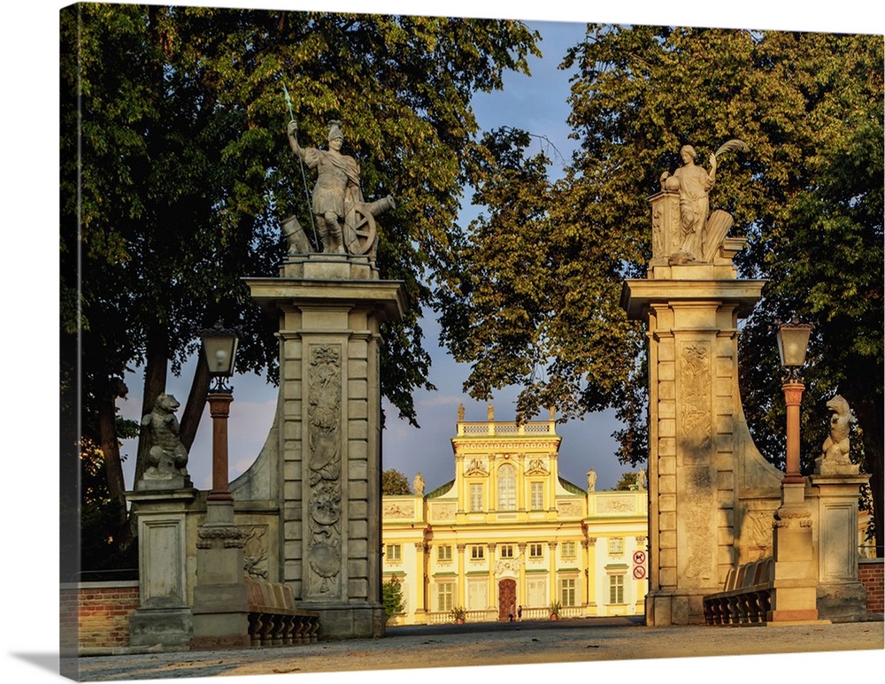 Poland, Masovian Voivodeship, Warsaw, Wilanow Palace.