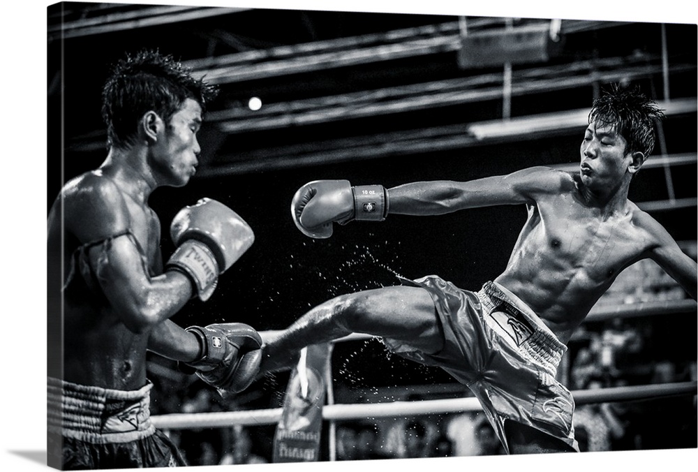 'Pradal Serey' Cambodian Kickboxing, CTN Studio, Phnom Penh, Cambodia, Indochina, Asia