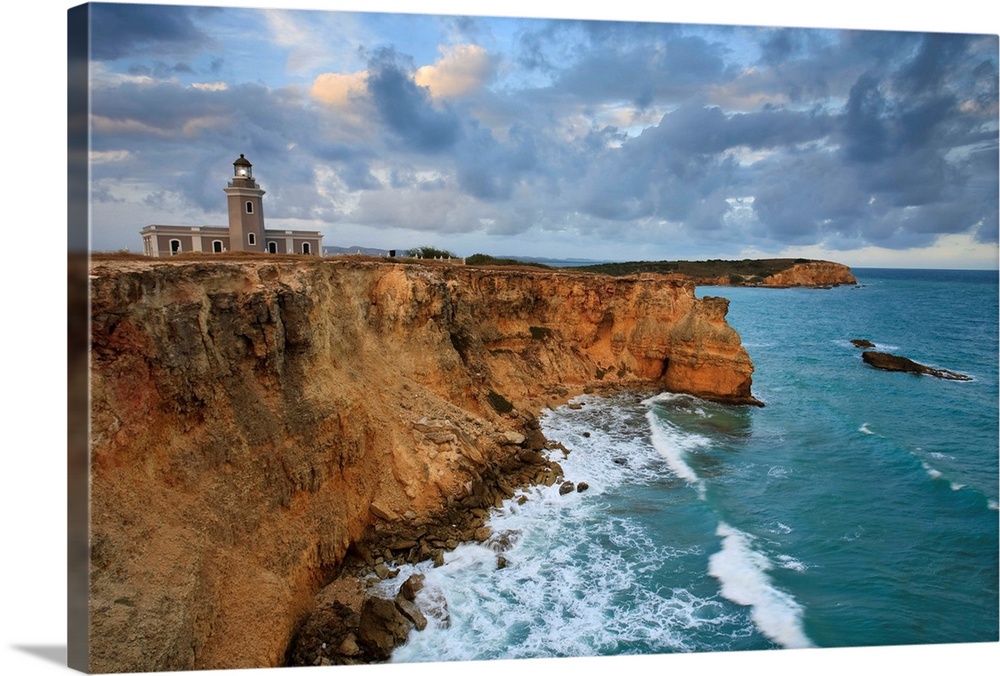 Usa, Caribbean, Puerto Rico, West Coast, Punta Jaguey, Faro de Cabo Rojo (Red Cape Lighthouse)