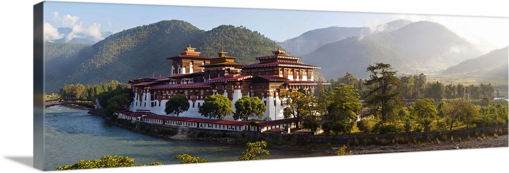 Punakha Dzong or monastery, Punakha, Bhutan