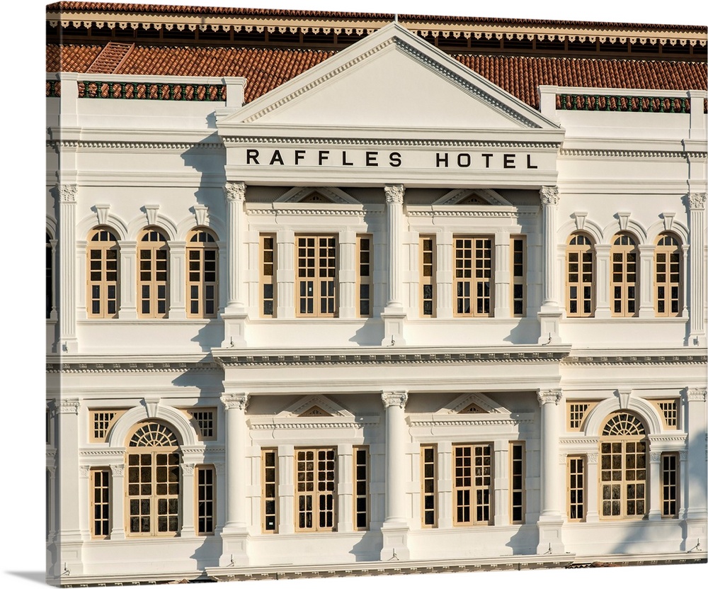 Raffles hotel, Singapore.